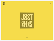 Tablet Screenshot of joostdehaas.nl
